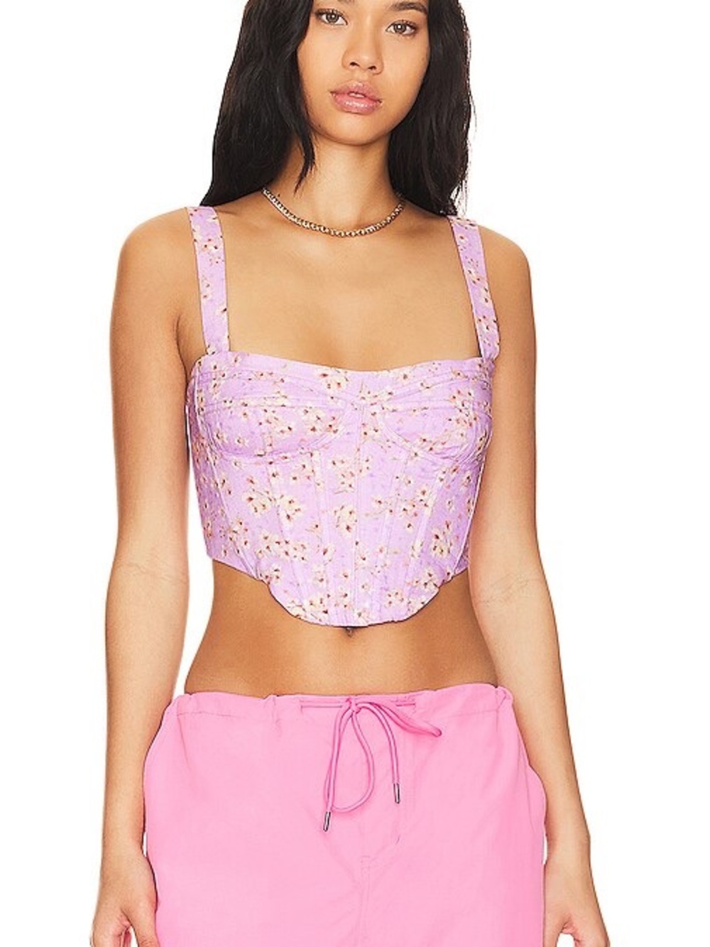 Lani Floral Bustier